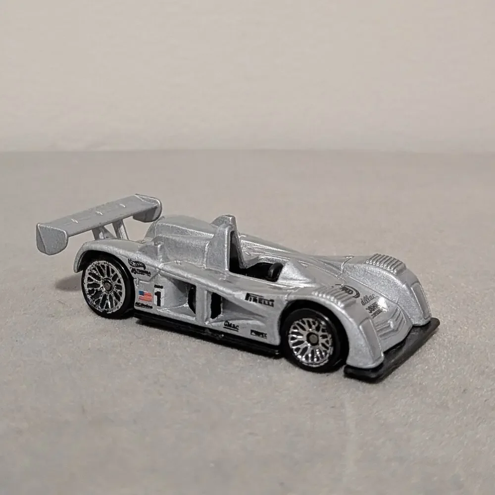 Vintage Hot Wheels Cadillac LMP - Silver Le Mans Prototype Race Car Loose
